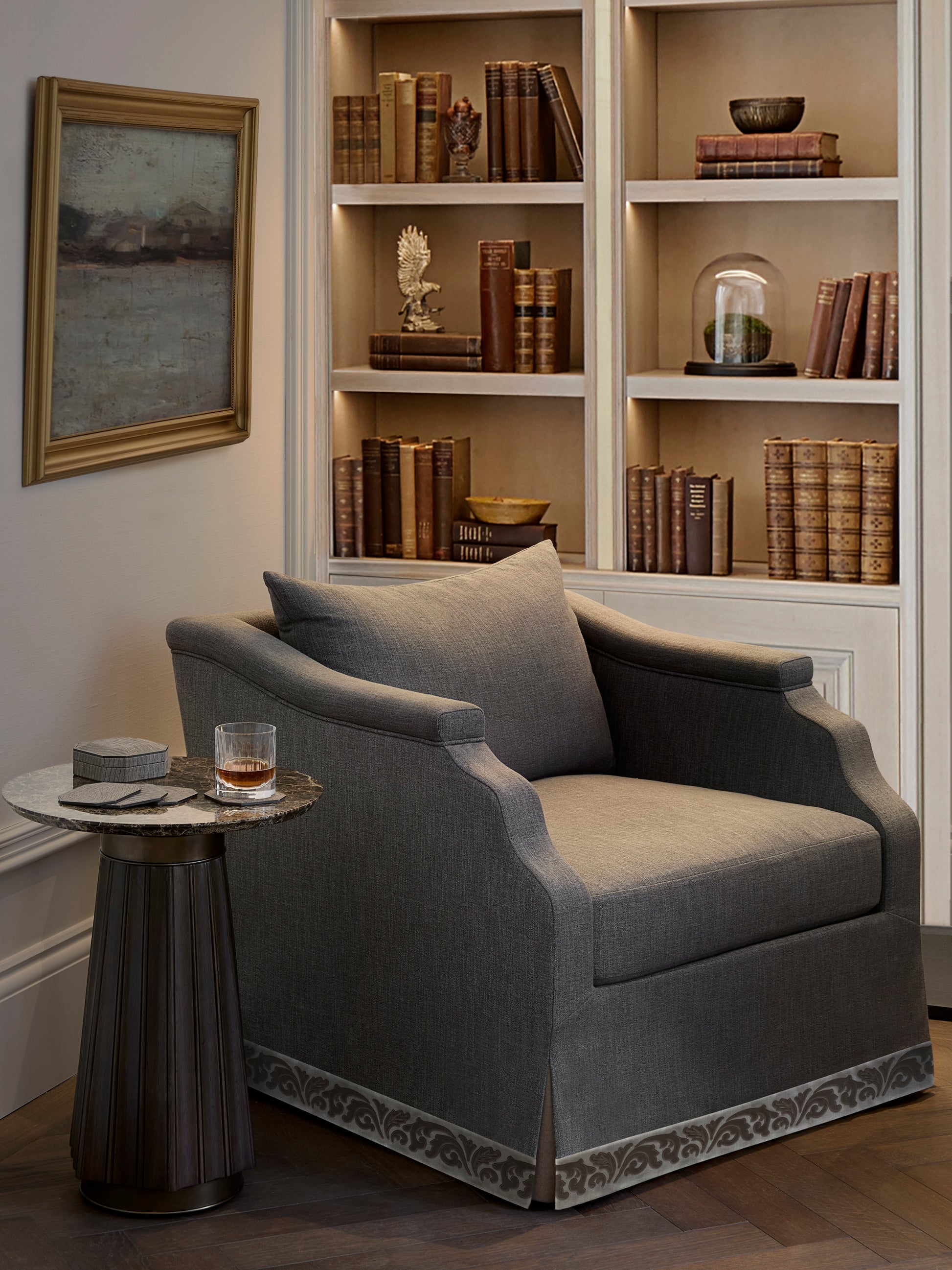 Lansdown Armchair - Truffle