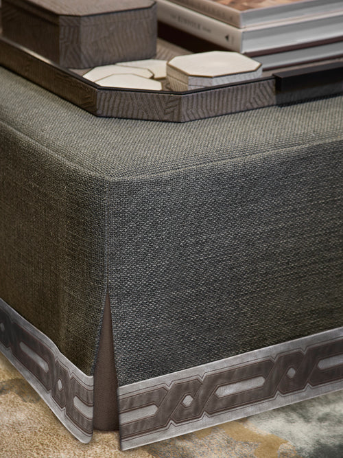 Dalton Ottoman - Slate