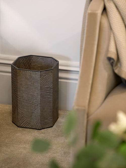 Elemental Waste Paper Bin - Bronze