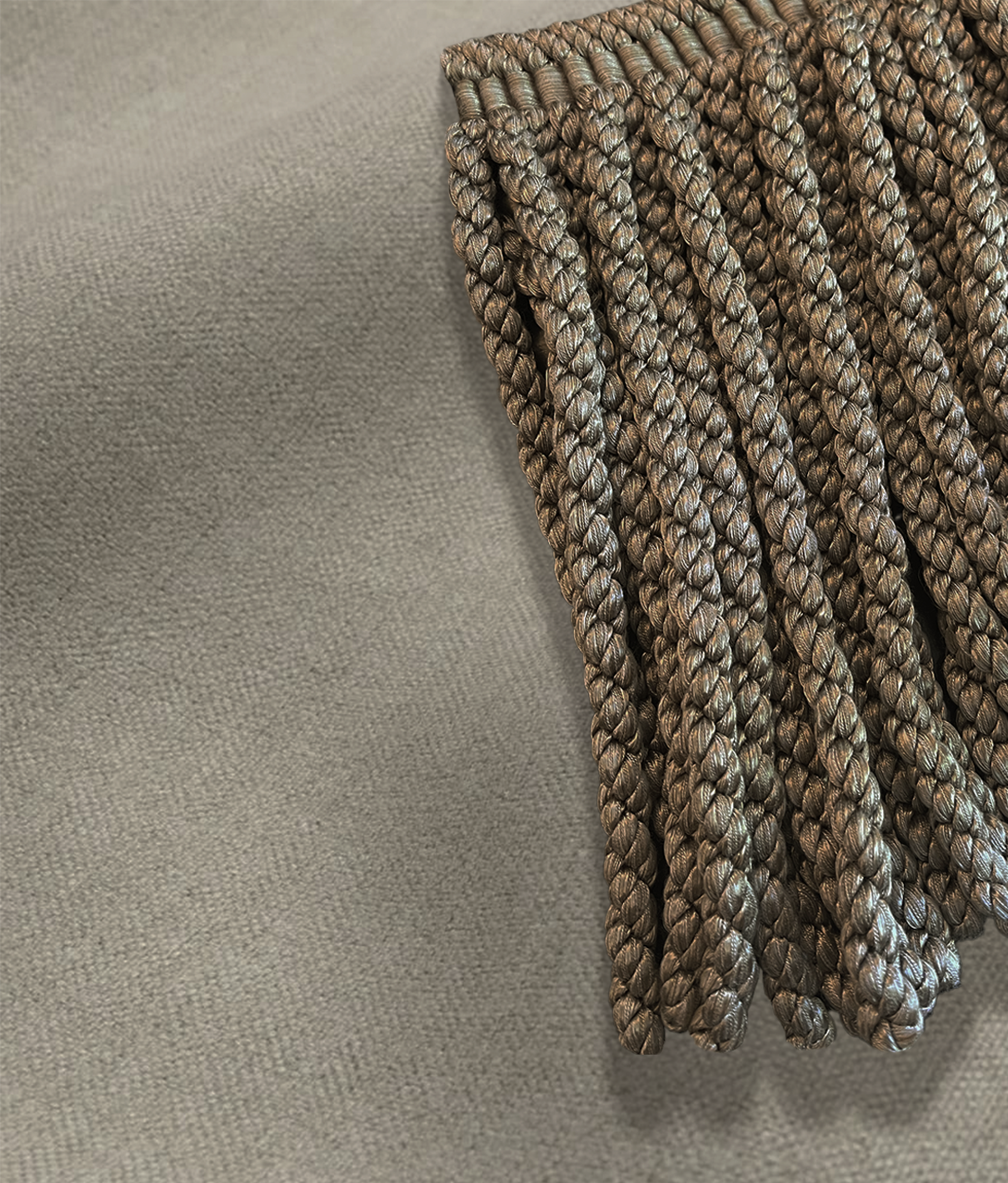 Lupton Sofa - Fringe - Linen