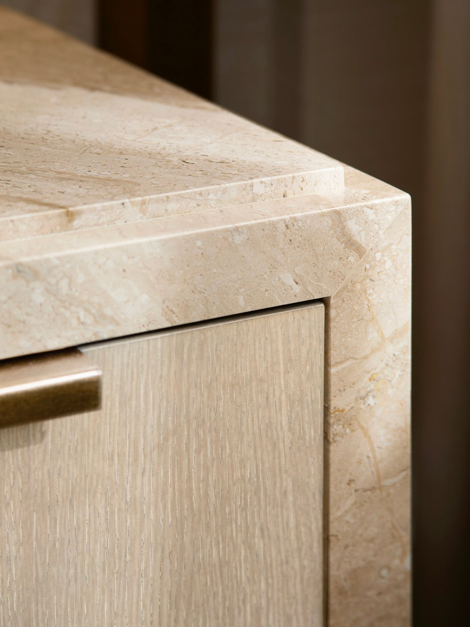 Luna Bedside Table - Light