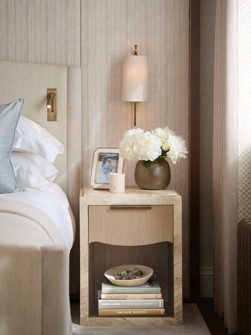 Luna Bedside Table - Light