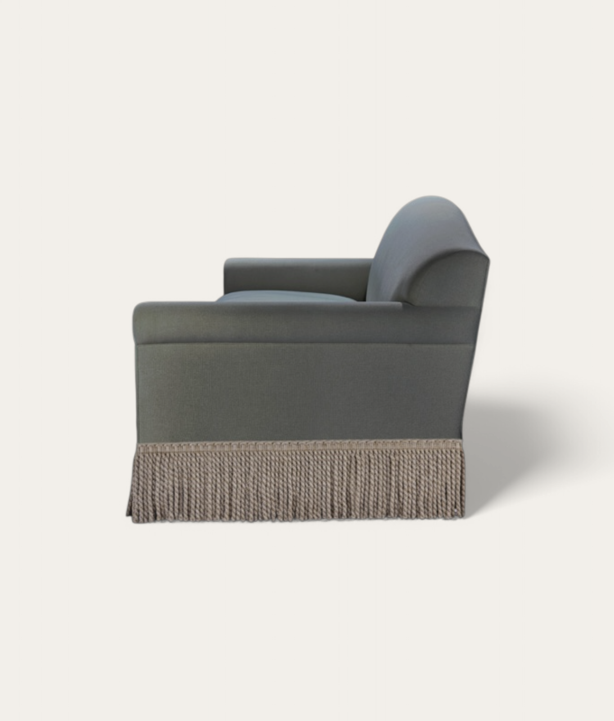 Lupton Sofa - Fringe - Slate