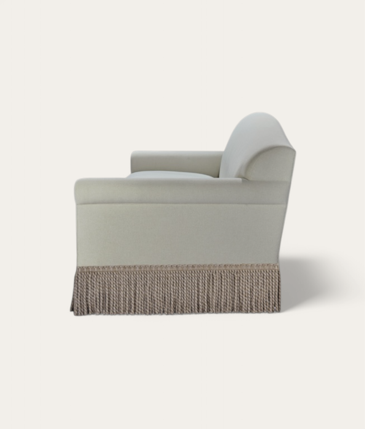 Lupton Sofa - Fringe - Linen