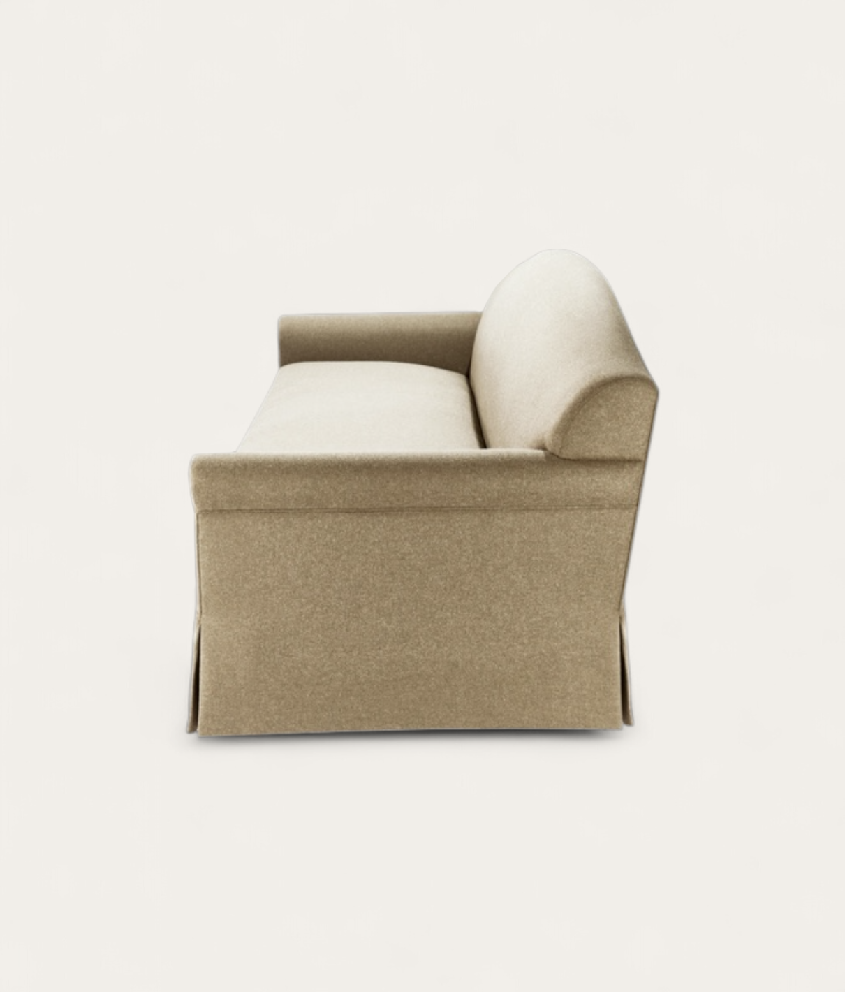 Lupton Sofa - Skirt - Stone