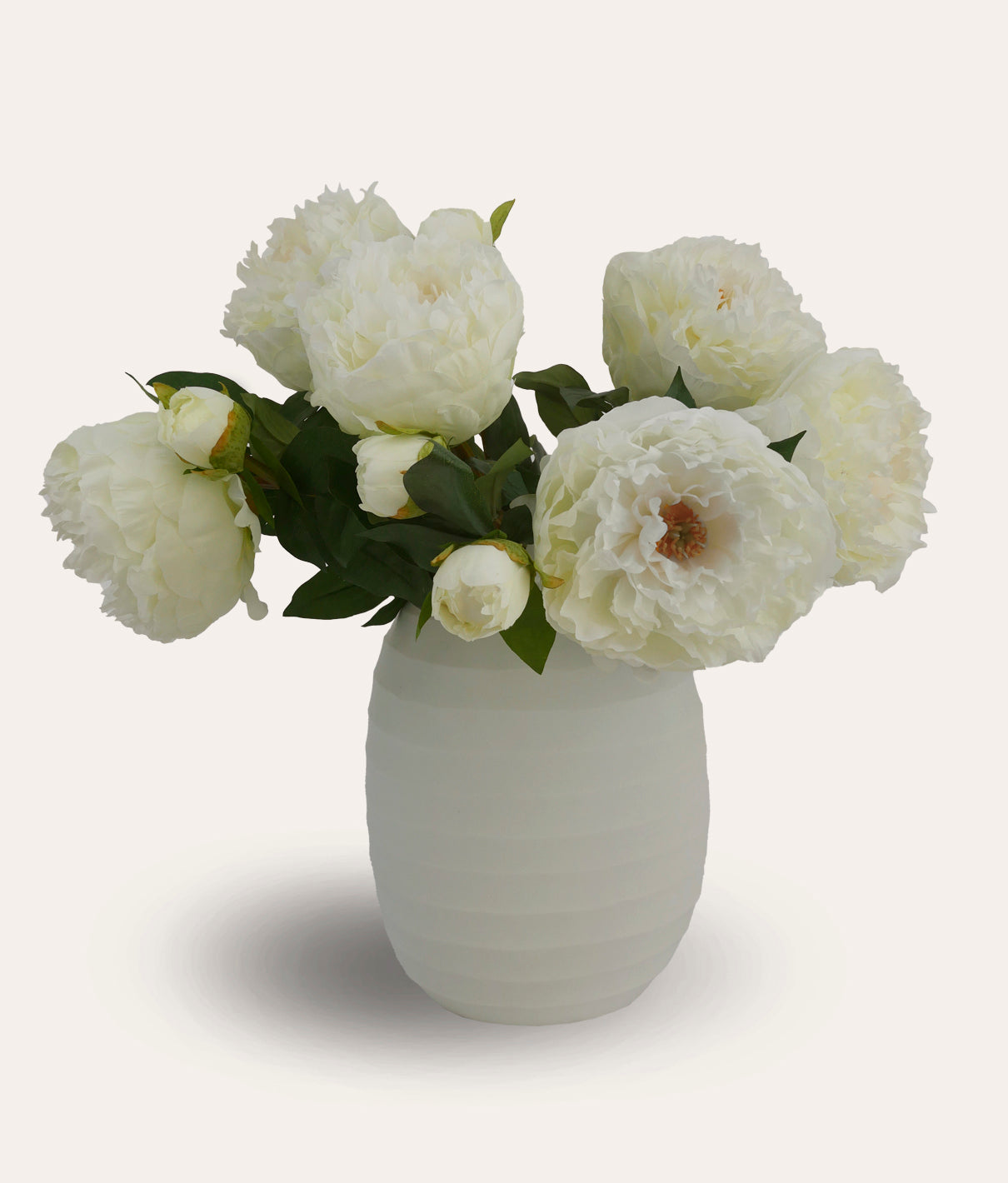 White Peony Bouquet - Medium – Laura Hammett Living