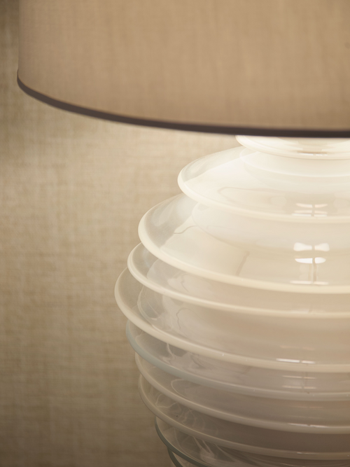 Malik Table Lamp - Ivory