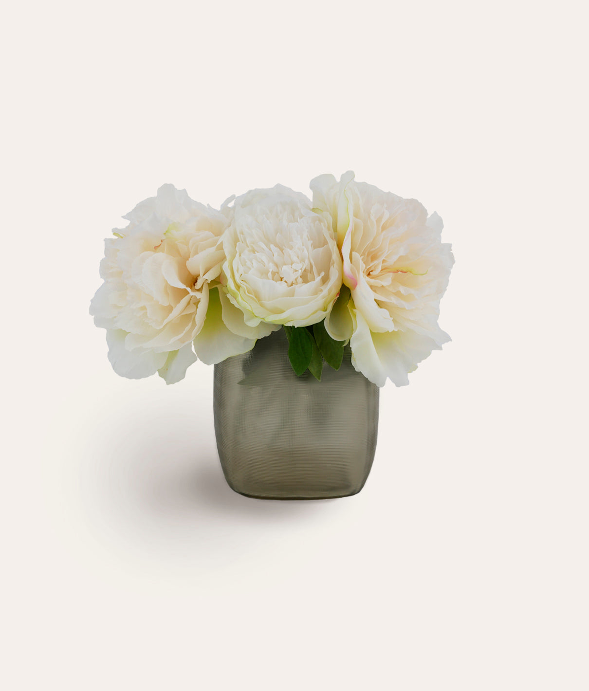 White Peony Bouquet - Mini