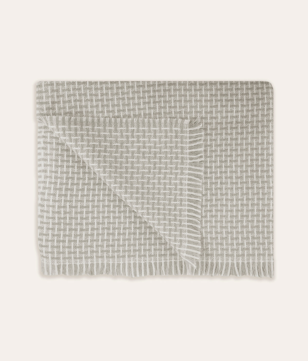 Reeve Alpaca Throw Light Grey