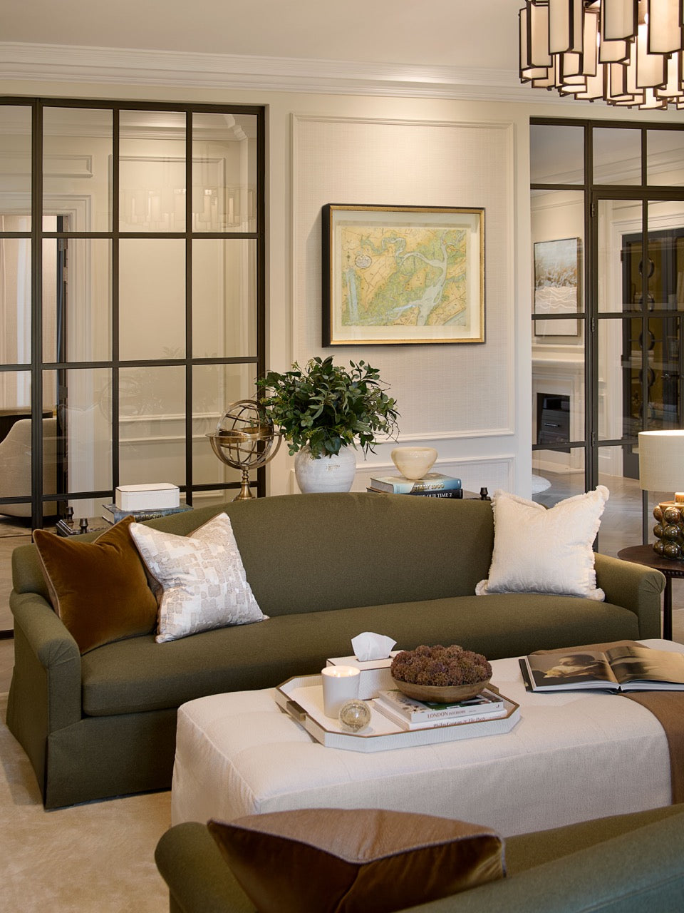 Lupton Sofa - Skirt - Ivory