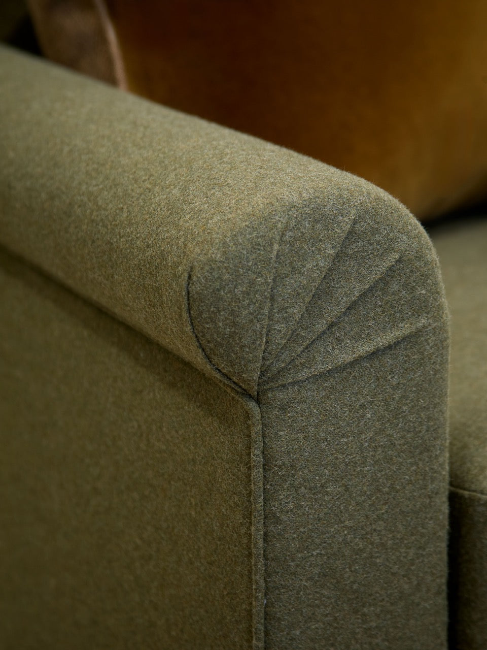 Lupton Sofa - Legs - Clay