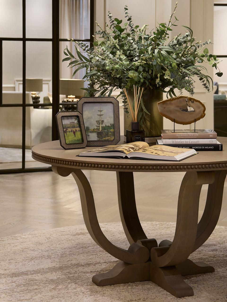 Leighton Hall Table - Honey Oak