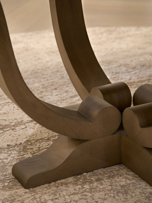 Leighton Hall Table - Honey Oak