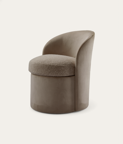 Sienna Dressing Table Chair - Sepia