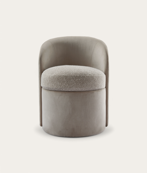 Sienna Dressing Table Chair - Linen