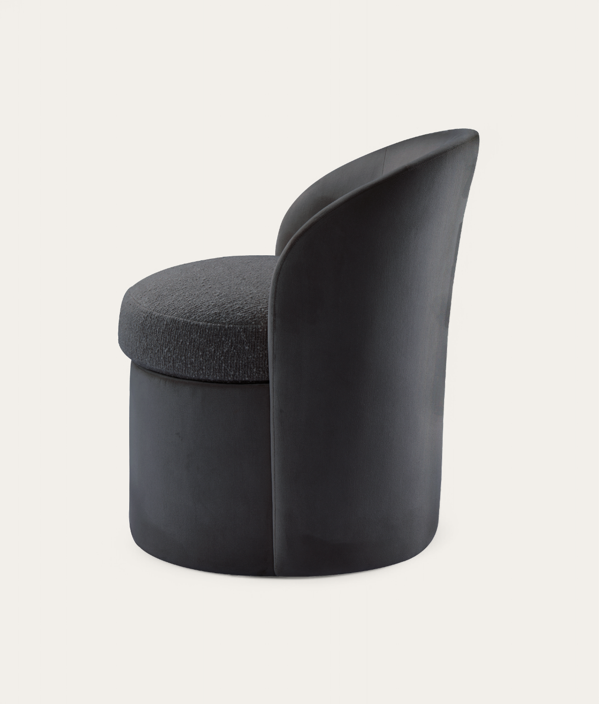 Sienna Dressing Table Chair - Ink