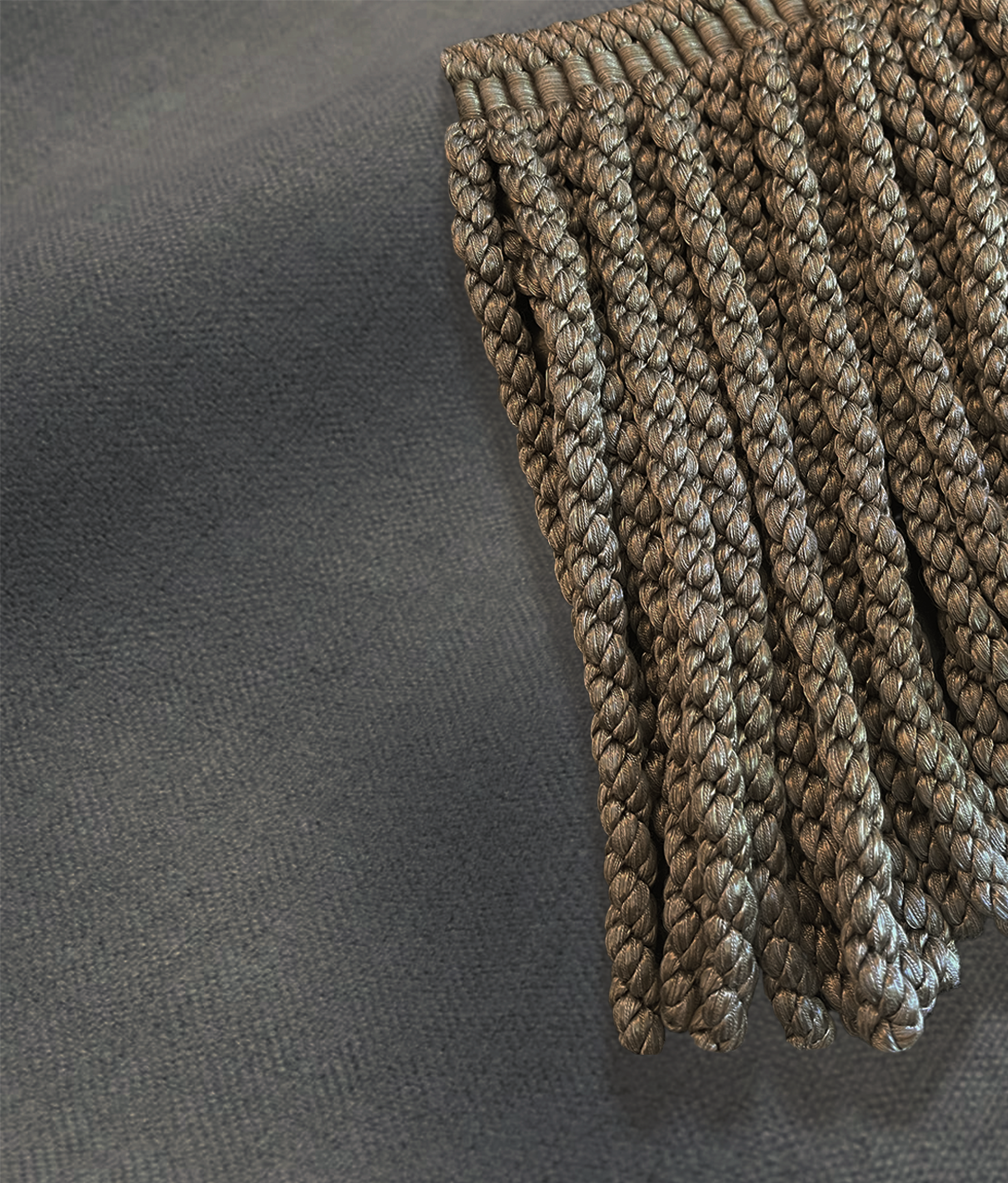 Lupton Sofa - Fringe - Slate