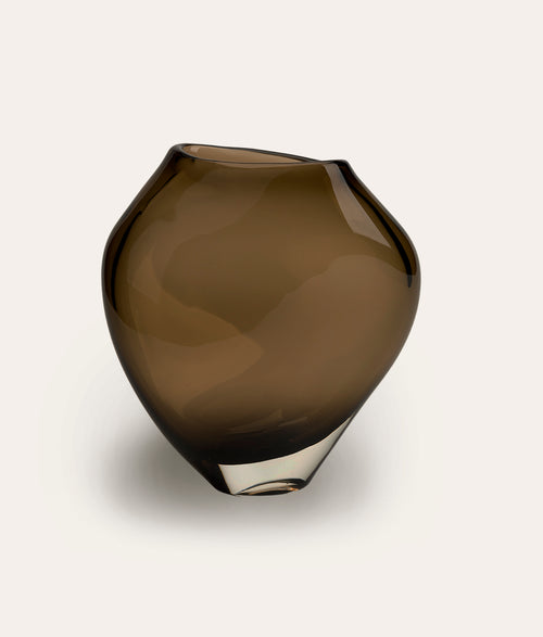 Phoenix Small Handblown Vase - Bronze