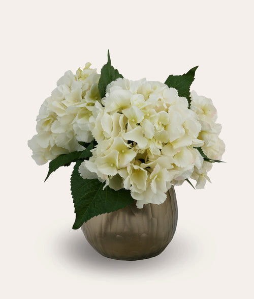 White Hydrangea Bouquet - Small