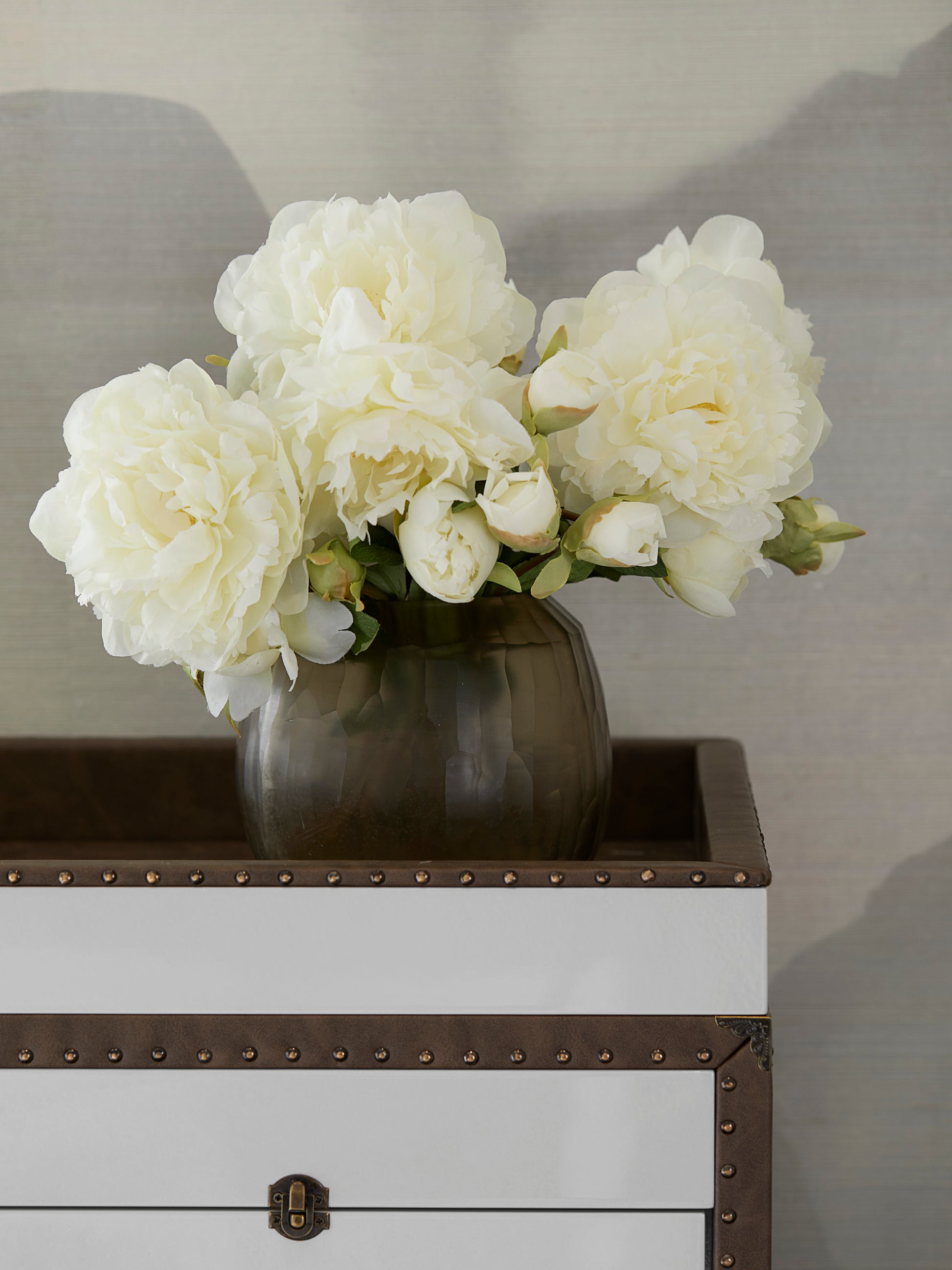 White Peony Bouquet - Small