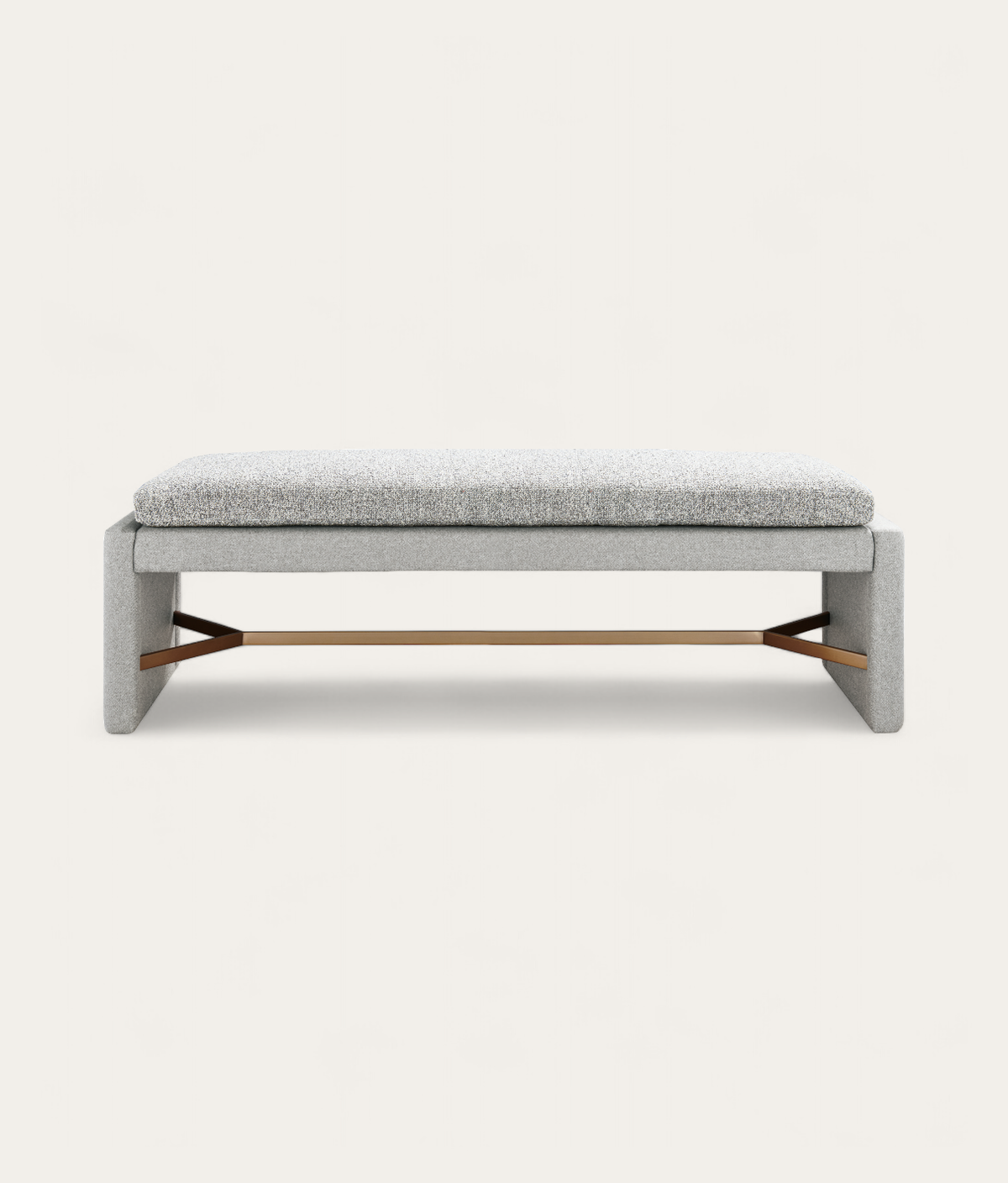 Soho Bench - Dove – Laura Hammett Living