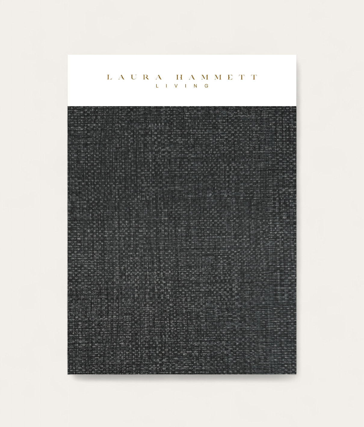 Wallpaper Sample - Jute Storm – Laura Hammett Living